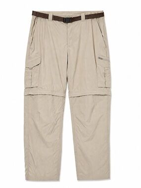 Columbia Men's Convertible Omni-Shade Cargo Pants in Tan 38x32